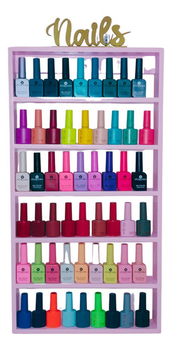 Exhibidor Esmaltero Multiusos Maquillaje Juguetero 