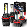 Kit 4 Bombilla Led Para Faro Delantero Nissan Pathfinder Haz Nissan Pathfinder