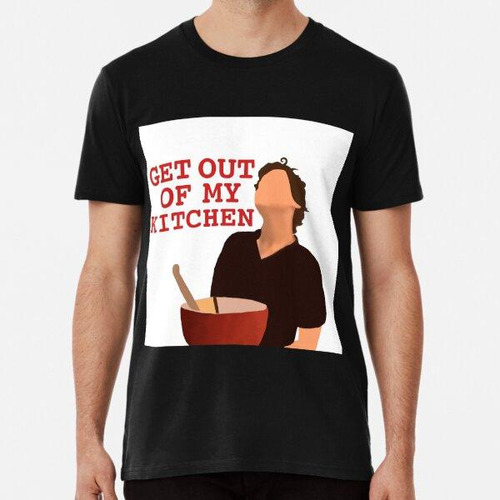 Remera Get Out Of My Kitchen - Harry Styles - Fondo Blanco A