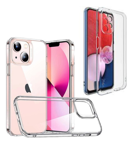 Estuche Forro Funda Transparente Para Celular