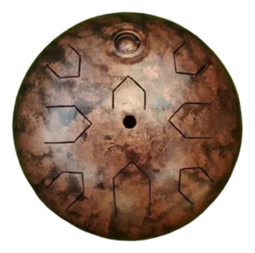 Kundal Steel Tongue Drum (tambor Melódico) / Doble 17 Notas