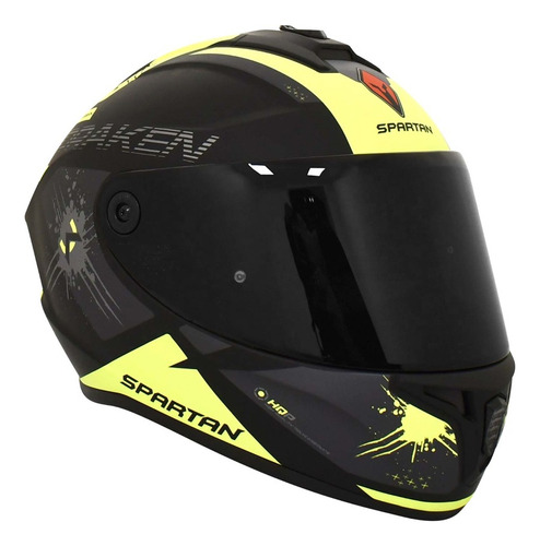 Casco Spartan Mt Original Draken Type B3 Certificado Ece Dot