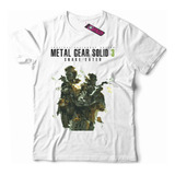 Remera Metal Gear Solid 3 Snake Eater Ca108 Dtg Premium