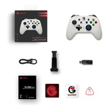 Controle Gamesir T4 Pro Sem Fio Bluetooth Wifi Branco