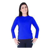 Camisa Feminina Proteção Solar Uv 50+ Esportes Praia Piscina