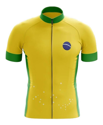 Tricota Polera Ciclismo Países Poliester Masculina Bike