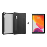 Funda Acrilic Trifold + Templado Compatible Con iPad 7 10.2