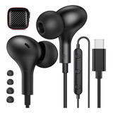 Apetoo Usb C Auriculares Auriculares Con Cable Para Samsung 