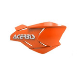 Casquilho Protetor De Mão Acerbis - X-factory Laranja/branco