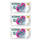 Tira Mancha Sabão Barra White Vanish 75g Atacado 3 Un