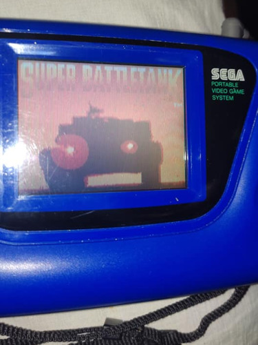Sega Game Gear Azul Original
