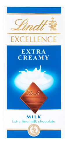 Chocolate Lindt Excellence Tableta Extra Creamy 100 Gr.