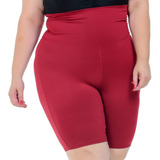 Conjunto Fitness Calça Legging E Bermuda Plus Size Academia