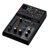 Interface Mesa De Som Yamaha Ag06mk2 Bk Para Musica Lives