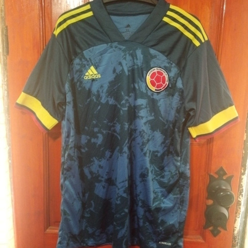 Camiseta Selección De Colombia Recambio Talla Xl Buen Estado