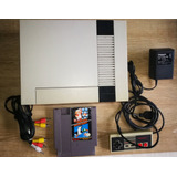 Consola Nintendo Nes + 1 Controles Originales + Cassette 