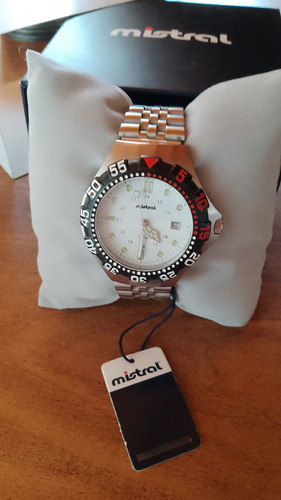 Reloj Mistral Original, Único Gsw, Maya Acero Hombre.