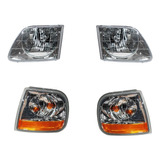 Faros Y Cuartos Ford F150 F250 Lobo 2005 Al 2009 Marca Depo