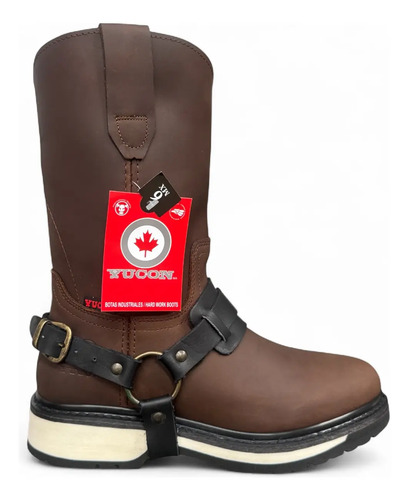 Botas Hombre Comoda Estribos De Lujo Suela Doble Dencidadd | Envío gratis