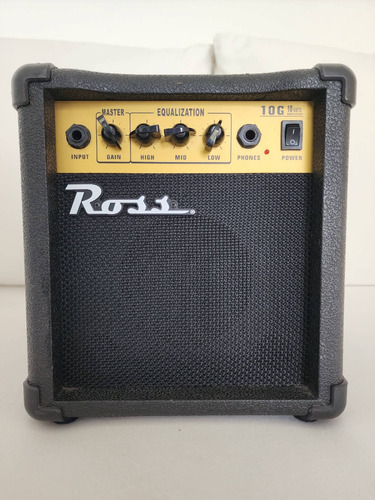 Amplificador Ross G10 De 10w Color Negro