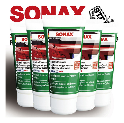 Sonax | Scratch Remover | Pulidor Plasticos & Acrilicos