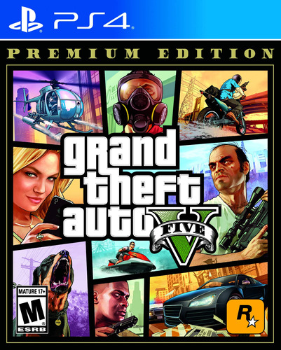 Videojuego Rockstar Games Grand Theft Auto V Premium Ps4