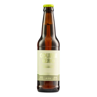 Cerveza Sin Alcohol Colima Cero Session IPA 355 mL Dorada Sabor Cítrico | MercadoLibre