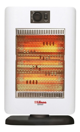 Calefactor Infrarrojo Liliana Rapihot Cigf200 1400w Color Blanco