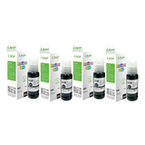 Pack 4 Botes De Tinta Compatible Epson T544 L3110 L3150 5190