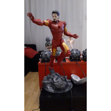 Iron Man Escultura Estatua 50 Cm Personalizable Varios Model