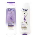 Dove Nutritive Volume & Fullness Shampoo Y Conditioner Kit 2