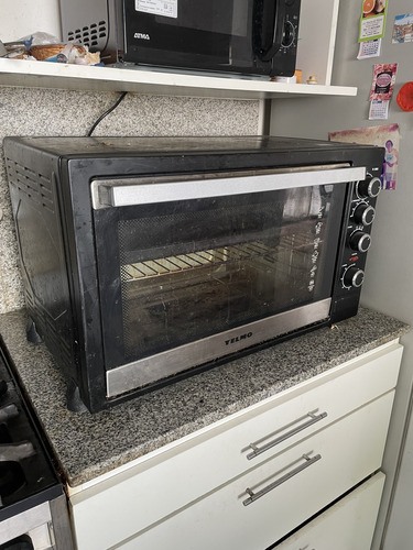 Horno Eléctrico Yelmo Yl-120rcl 120l Negro Espiedo