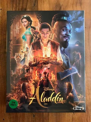 Bluray Aladdin ( Filme + Animação ) Disney Lacrado Dub / Leg