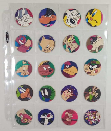 Colección Master Tazos Looney Tunes 20/20 Piezas Año 1994