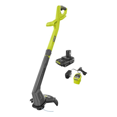 Desbrozadora Inalámbrica Ryobi ONE+ con Batería y Cargador Verde Lima | Meses sin interés
