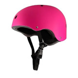 Casco De Bicicleta Urbano Con Luz Color Rosa Talla M