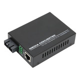 Conversor De Mídia Fast Ethernet Gigabit Modo Único Dual Sc