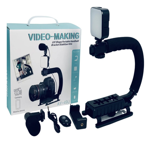 Estabilizador Soporte Celular Camara Kit Video Filmacion 