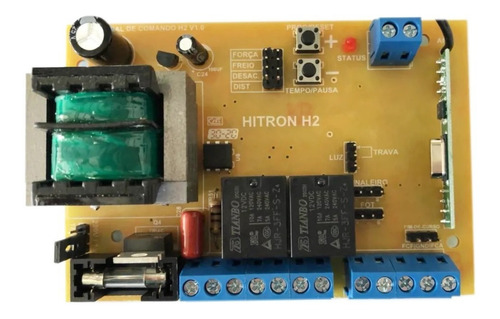 Placa Hitron Motor Portão Universal 433mhz Freio Rampa Ppa