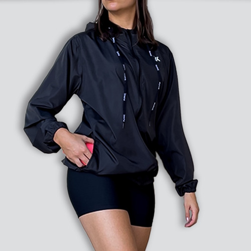 Corta Vento Anorak Feminina Impermeável Yunic Nylon