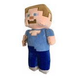Peluche Steve Minecraft 30 Cm Excelente Bordado