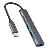 . Adaptador De Hub Multidivisor Usb 2.0 3.0 Usb-c .