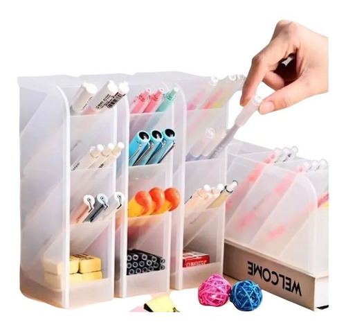 Organizador Maquillaje Multiuso Dos Posiciones Pack X4