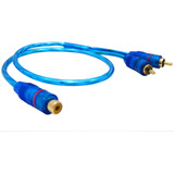 Cable Derivador Y 2 Macho 1 Hembra Potencias 60cm De Largo