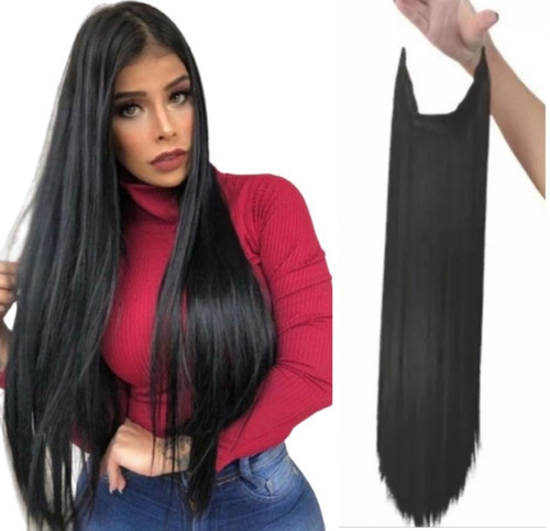 Aplique Mágico Fio Invisível Cabelo Bio Orgânico Premium