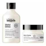 Combo Shampoo + Mascara Metal Detox Loreal