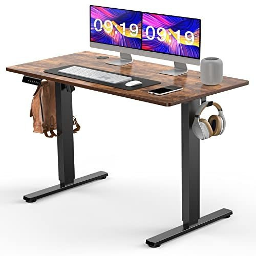 Smug Standing Desk 55 X 24 In Electric Height Adjustable Hom