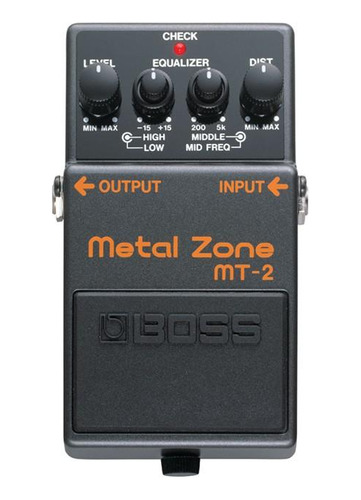 Pedal Distorsión Boss Mt-2 Metal Zone