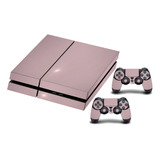 Skin Para Playstation 4 Fat Modelo (85003ps4f) Rosa Pastel
