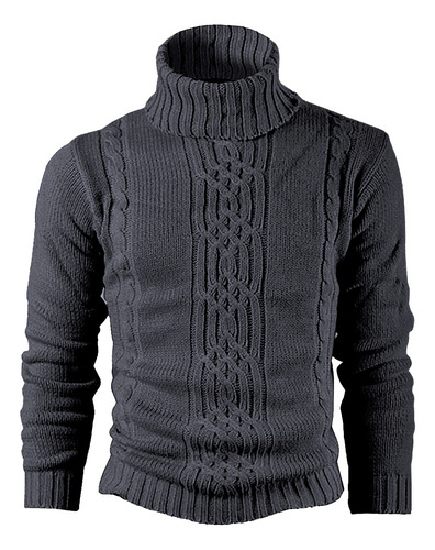 Cacharrel Casaco Blusa Tricot Lã Masculina Canelada Ref: 818